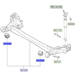 جلدة مقص خلفي