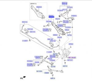 مقص خلفي سفلي يمين