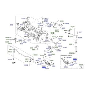 مقص خلفي سفلي يمين