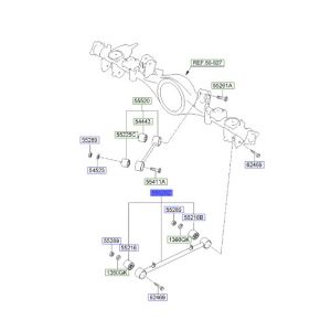 مقص خلفي سفلي