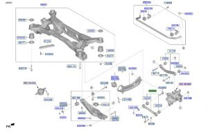 ذراع مقص خلفي