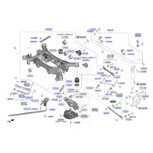 جلدة ذراع مقص خلفي