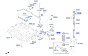 ذراع توازن خلفي يمين