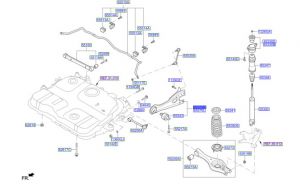ذراع توازن خلفي يمين
