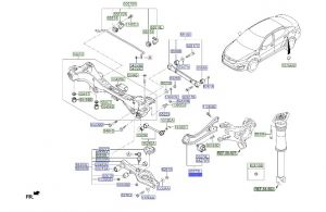ذراع توازن خلفي يمين