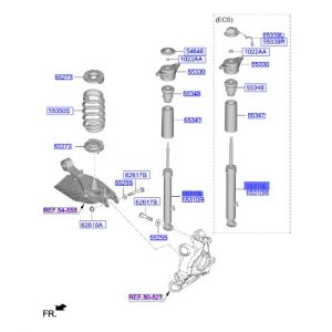 مساعد خلفي يسار