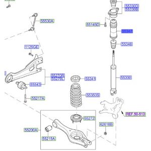 غطاء غبار مساعد خلفي