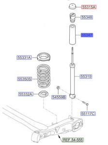 غطاء غبار مساعد خلفي