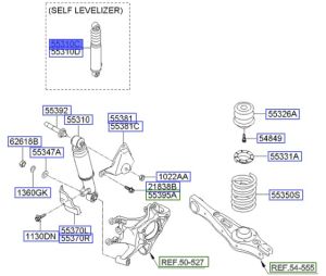مساعد خلفي يسار