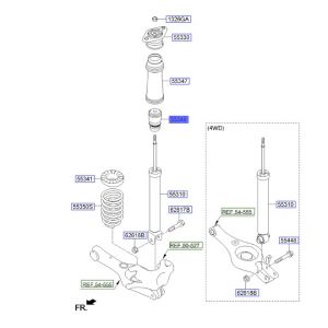 جلدة سست خلفية
