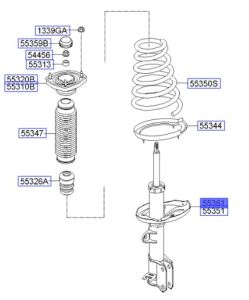 مساعد خلفي يمين