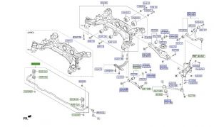 عامود توازن خلفي