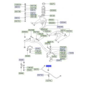 جلدة عامود توازن خلفي