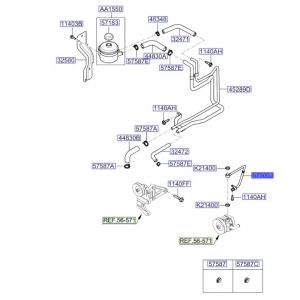 خرطوم زيت الدركسون ضغط عالي