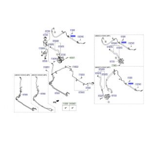 خرطوم زيت الدركسون ضغط عالي