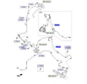 خرطوم زيت الدركسون ضغط عالي