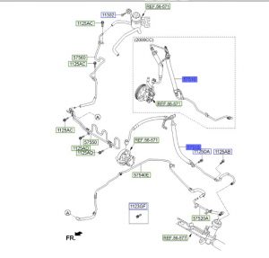 خرطوم زيت الدركسون ضغط عالي