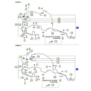 خرطوم زيت الدركسون ضغط عالي