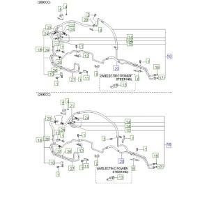 خرطوم زيت الدركسون ضغط عالي