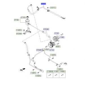 خرطوم زيت الدركسون ضغط عالي