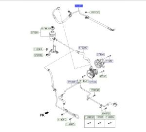 خرطوم زيت الدركسون ضغط عالي