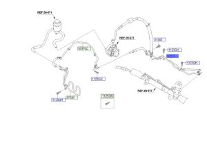 خرطوم زيت الدركسون ضغط عالي