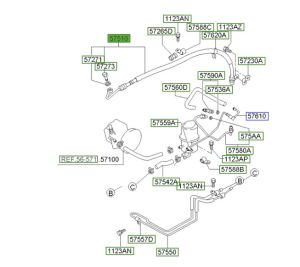 خرطوم زيت الدركسون ضغط عالي