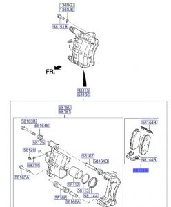 فحمات فرامل أمامية