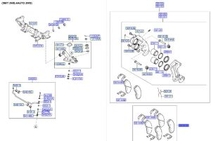 فحمات فرامل أمامية