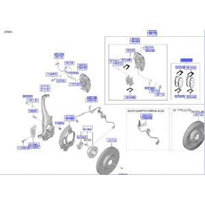 فحمات فرامل أمامية