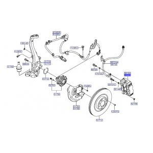 كليبر فرامل أمامي يسار