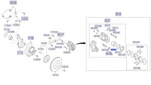 بستم فرامل أمامية