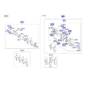 كليبر فرامل أمامي يمين