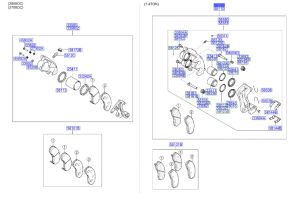 كليبر فرامل أمامي يمين