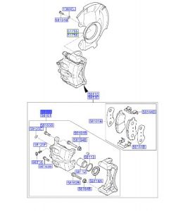طقم كليبر فرامل يسار