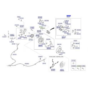 فرامل الإطار الخلفي يسار