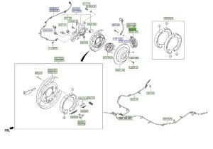 فرامل الإطار الخلفي يمين