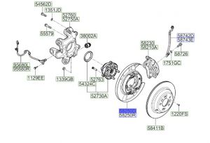 فرامل التوقف الخلفية يسار