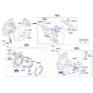 صاجة فرامل خلفية