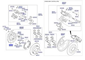 صاجة فرامل خلفية