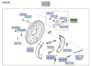 سلندر فرامل خلفي