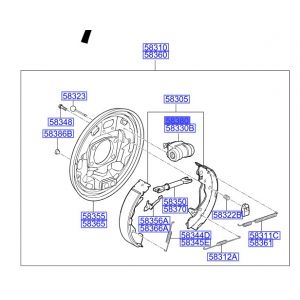 سلندر فرامل خلفي يمين