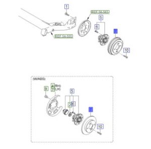 هوب فرامل خلفي