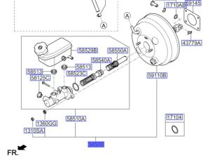 باكم فرامل مع العلبة