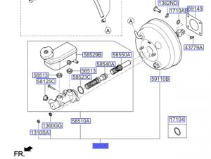 باكم فرامل مع العلبة