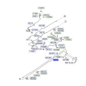 خرطوم زيت الفرامل