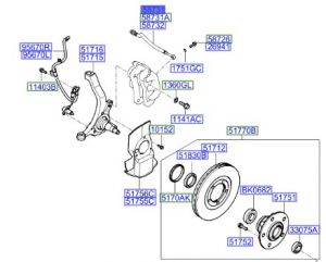 خرطوم زيت فرامل أمامي