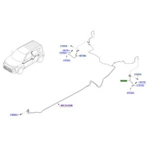 خرطوم زيت فرامل خلفي يسار
