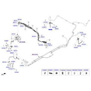خرطوم زيت فرامل خلفي يمين