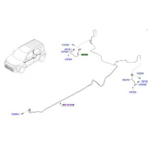 خرطوم زيت فرامل خلفي يمين